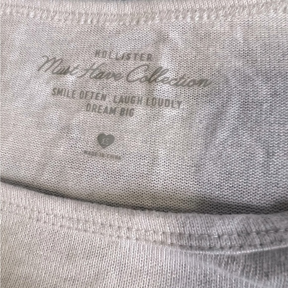 Hollister Long sleeve shoulder cut off tee - Picture 2 of 3